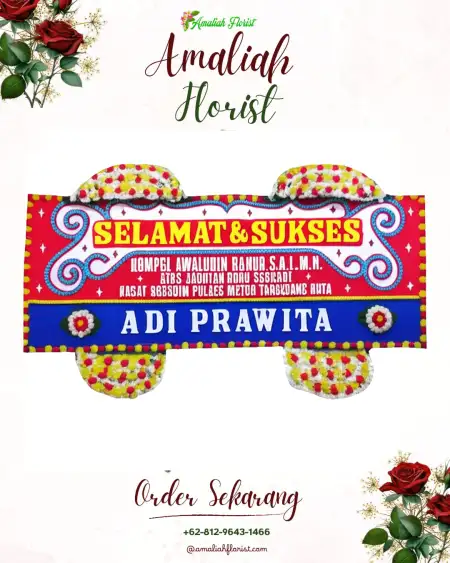 Papan Bunga Ucapan Selamat Pancalaksana