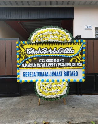 Papan Bunga Duka di Pancalaksana