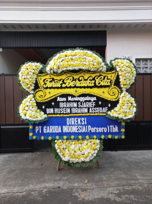 Papan Bunga Duka di Pancalaksana